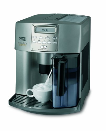 DeLonghi EAM 3500 S Cafetière automatique Espresso et cappuccino Champagne/ argent (Import Allemagne)