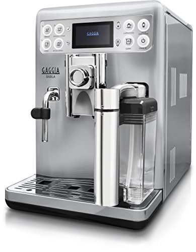 Gaggia Babila autonome entièrement automatique Machine Espresso 1.5L argent, acier inoxydable – Cafetière (autonome, Machine à Espresso, argent, acier inoxydable,...
