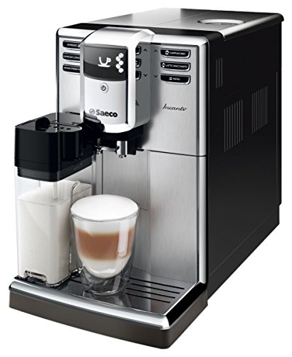 Saeco incanto hd8917/09 Espresso Machine 1.8L Noir, Acier inoxydable – Cafetière (autonome, entièrement automatique, Espresso Machine, café et lait, grains...