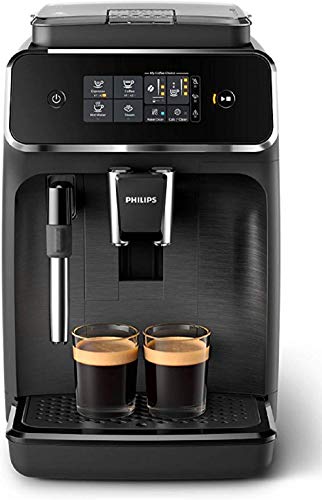 Philips EP2220/10 Machine Espresso automatique Séries 2200 Mousseur à Lait Noir Mat