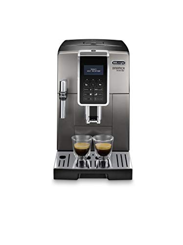 De'Longhi ECAM359.37.TB Machine à Café Automatique Dynamique Aroma Bar 1450 W Plastique Titane/Noir